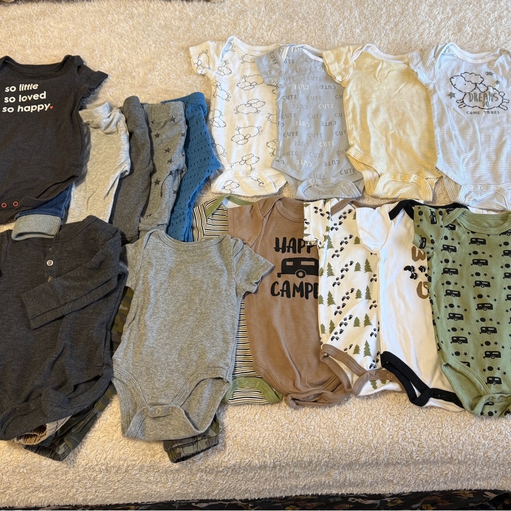 3-6 month Assorted Baby baby bundle